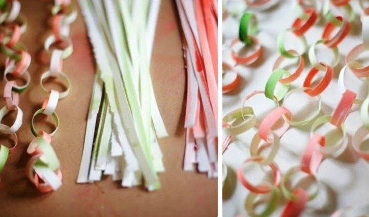 Chaînes de Noël - Guirlande de Noël DIY