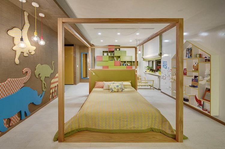 Papier peint pour une chambre d'enfant dans un style moderne
