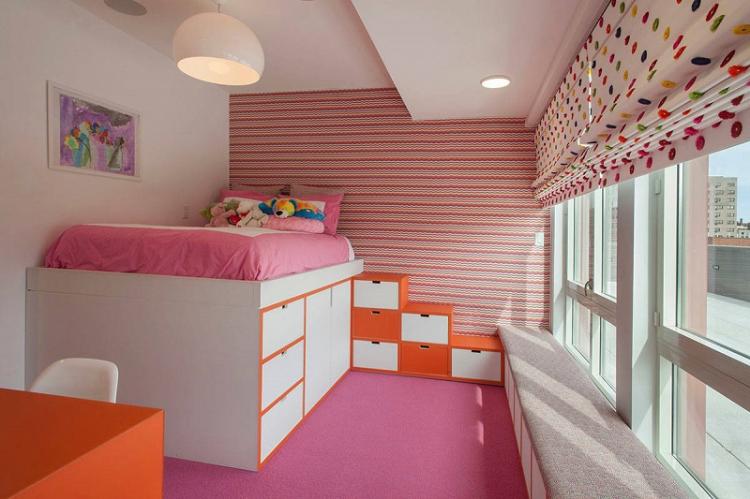 Papier peint pour une chambre d'enfant dans un style moderne