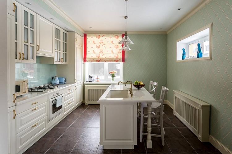 Vert - Couleur de papier peint pour la cuisine