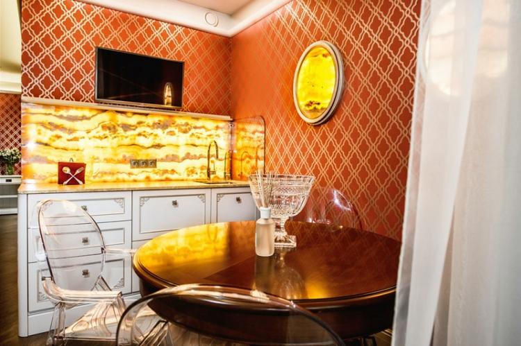 Orange - Couleur papier peint cuisine