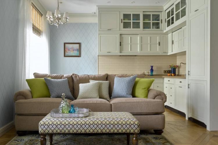 Choisir le papier peint pour la cuisine-salon