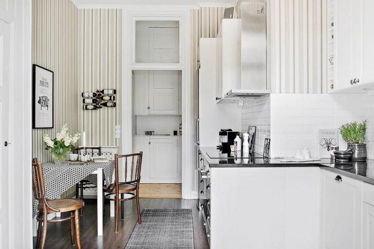 Papier peint pour la cuisine - photos et idées