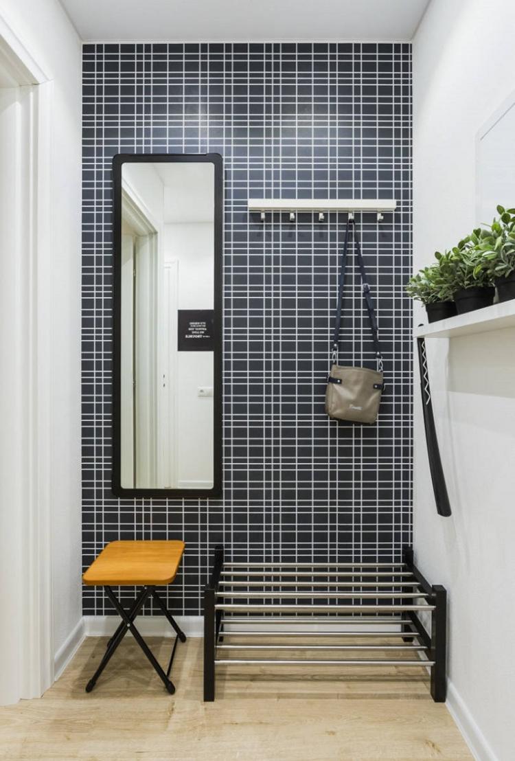 Papier peint pour le couloir - photos et idées