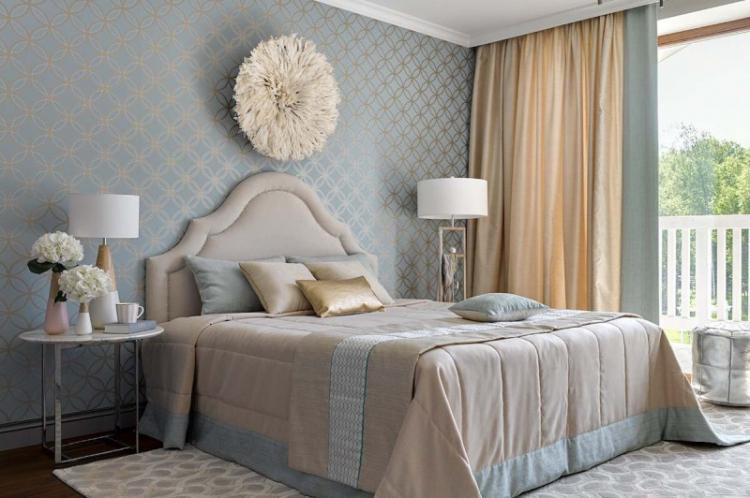 Papier peint pour la chambre - photos et idées