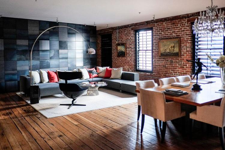 Papier peint pour la maçonnerie - photo