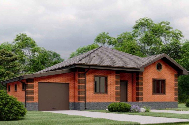 Maison de plain-pied avec garage - projets et photos