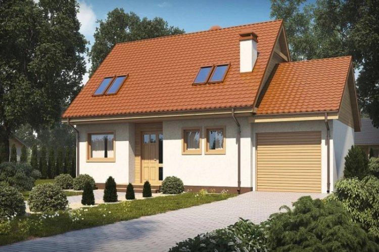 Maison de plain-pied avec grenier - projets et photos