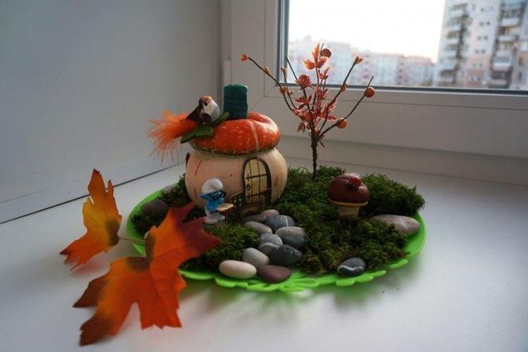 Bricolage artisanat d'automne à la maternelle - photos et idées