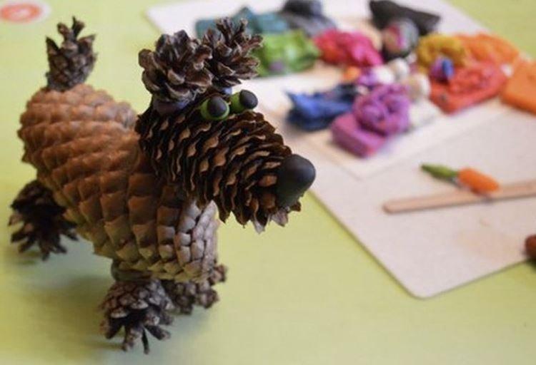 Bricolage artisanat d'automne à la maternelle - photos et idées