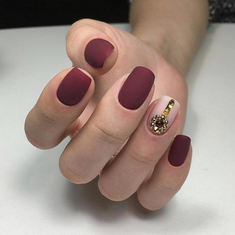 Vernis gel manucure automne 2020 - photo