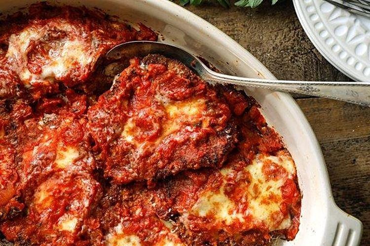 Côtelettes de porc aux tomates - recettes