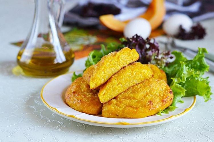 Escalopes de légumes à la citrouille - recettes