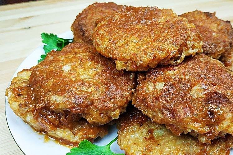 Côtelettes d'oignons aux légumes - recettes