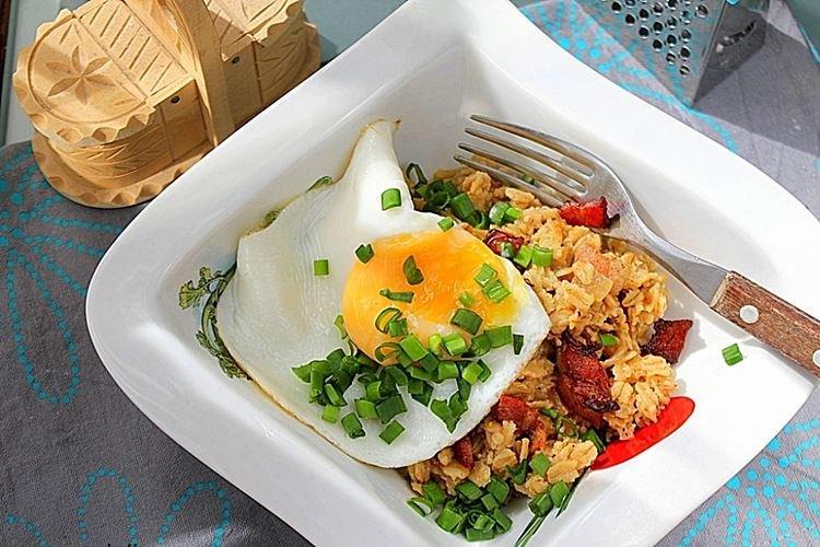 Gruau au lait avec bacon - recettes