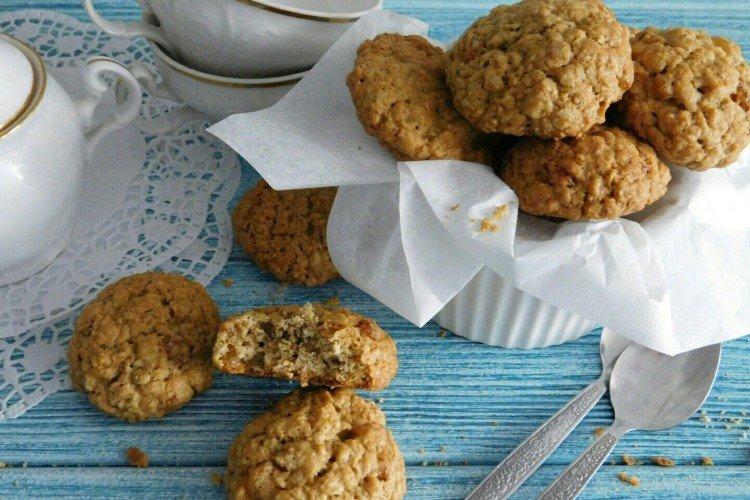 Biscuits à l'avoine classiques faits maison - recettes