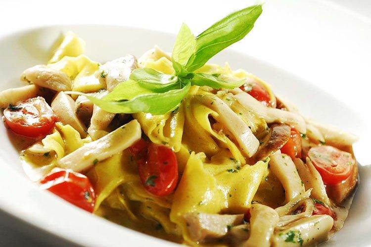 Pâtes aux champignons au vin blanc - recettes