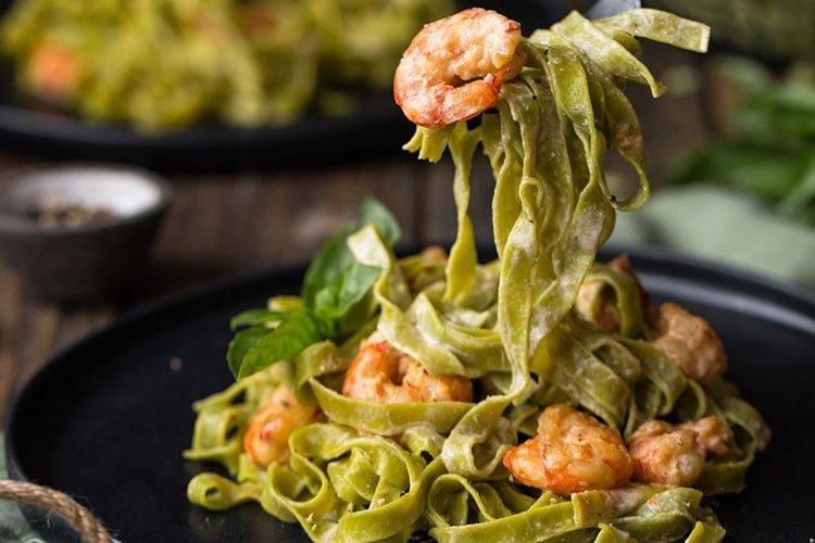 Pâtes aux fruits de mer et courgettes - recettes