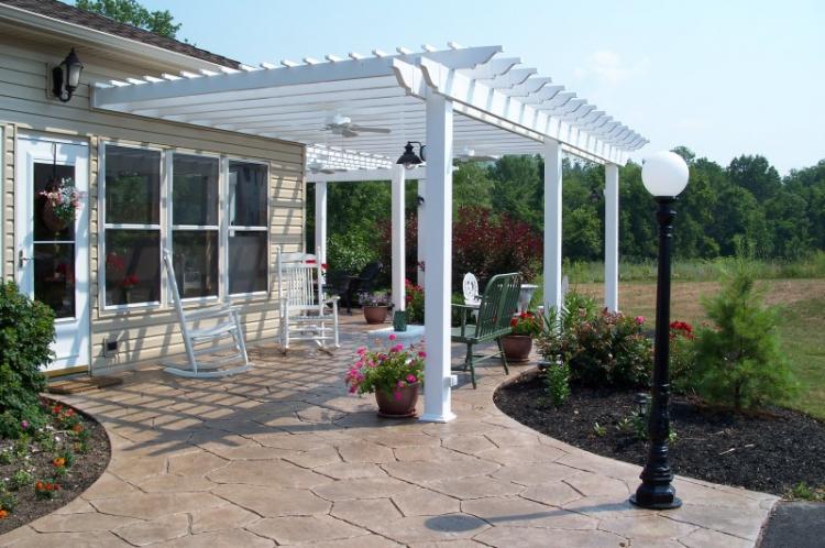 Faire une pergola de vos propres mains - Couleur