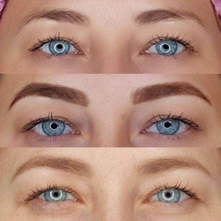 Comment les sourcils guérissent - Maquillage permanent des sourcils