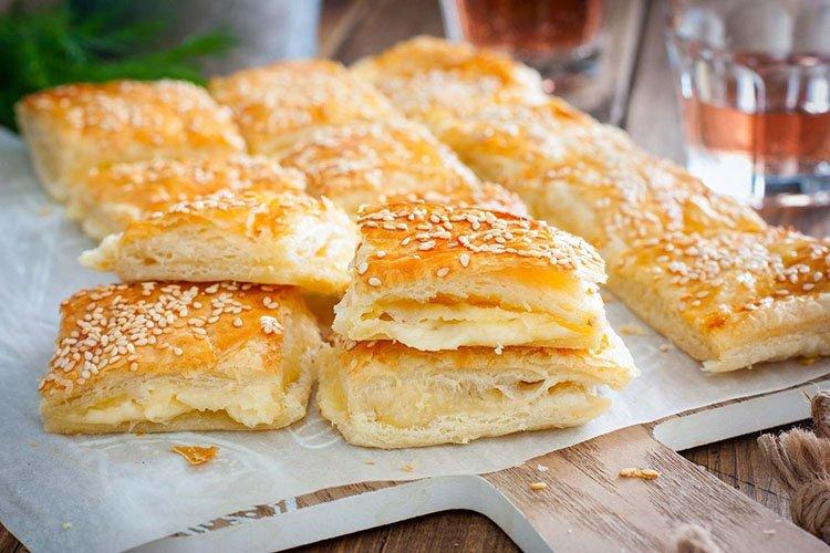 Tarte feuilletée aux pommes et au fromage - recettes