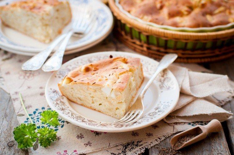 Tarte au chou et jambon au four - recettes