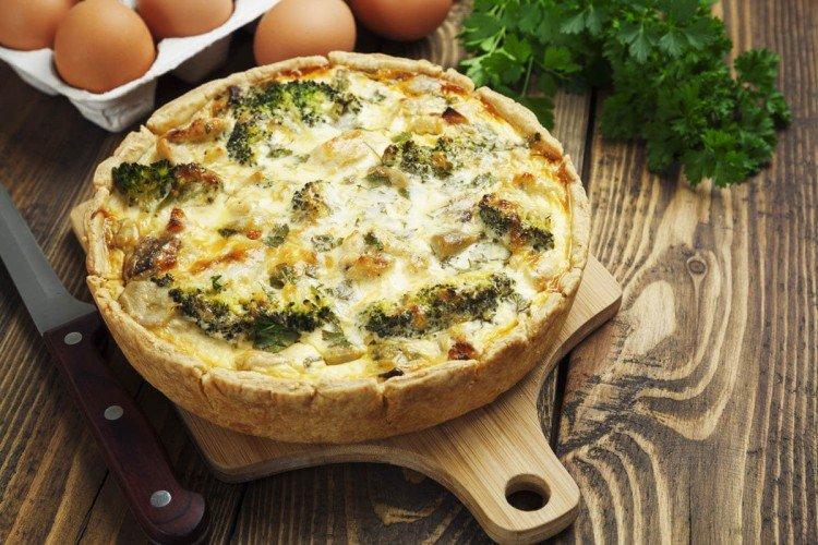 Tarte au poulet et brocoli - recettes