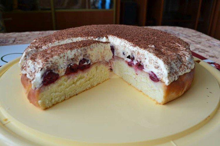 Tarte aux cerises et mascarpone - recettes