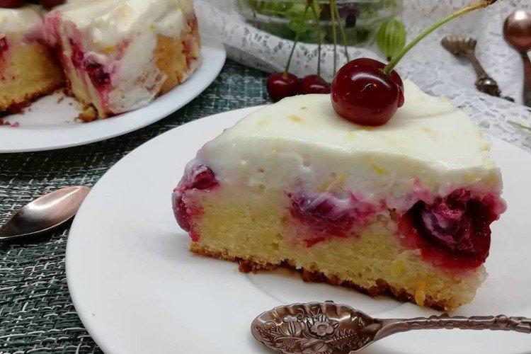 Tarte aux cerises sans oeufs - recettes