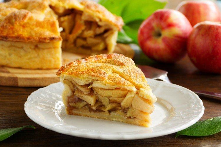 Tarte aux pommes américaine - recettes étape par étape