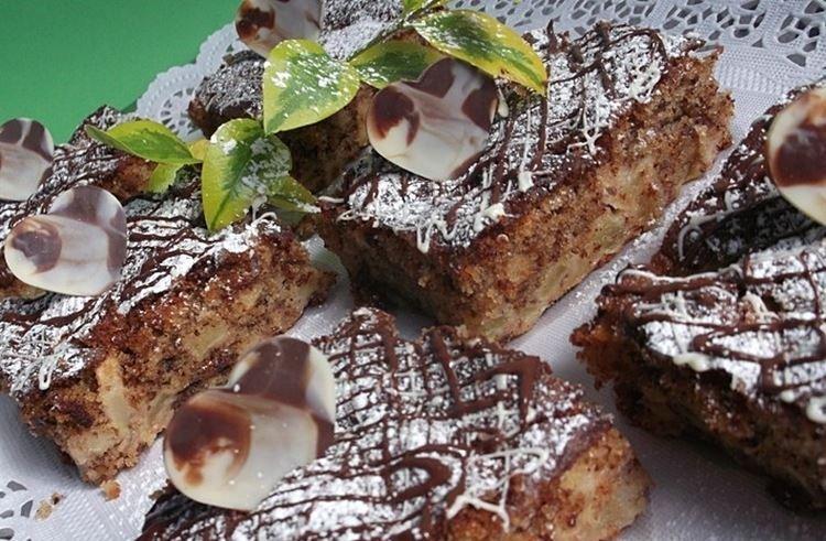 Tarte aux pommes au chocolat - recettes étape par étape