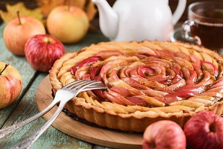 Tarte aux pommes Rose - recettes étape par étape