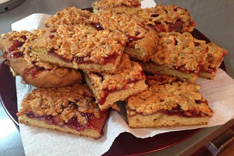 Tarte à la confiture d'huile végétale - recettes