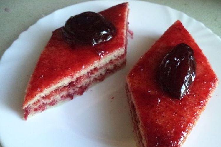 Tarte à la confiture dans une poêle à frire - recettes