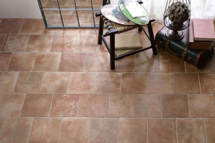 Types de carreaux de sol dans le couloir