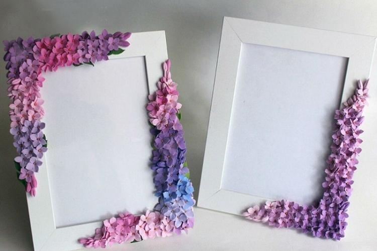 Cadre photo - Cadeau d'anniversaire DIY pour maman