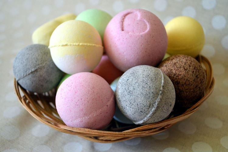 Bombes de bain - Cadeau d'anniversaire DIY pour un ami