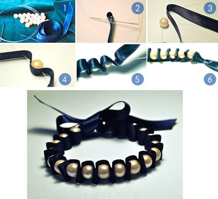 Bracelet ruban - Cadeau d'anniversaire DIY pour un ami