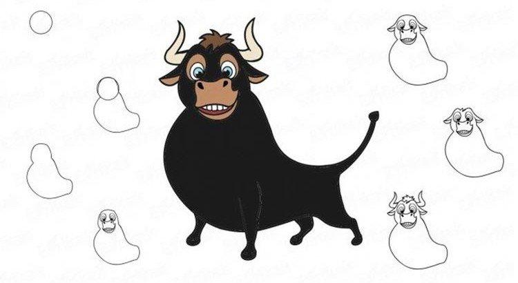 Gobie dessiné - artisanat pour le nouvel an pour les enfants