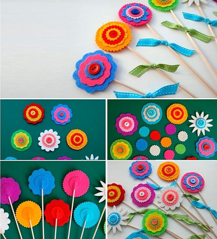 Artisanat en feutre pour les enfants de 5 à 6 ans