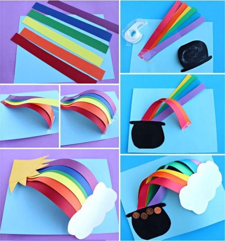 Applications et panneaux volumétriques - Artisanat en papier pour enfants