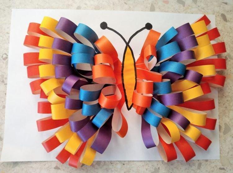 Artisanat en papier pour les enfants - photos et idées