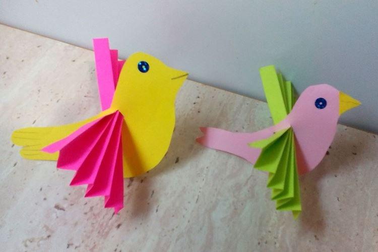 Artisanat en papier pour les enfants - photos et idées