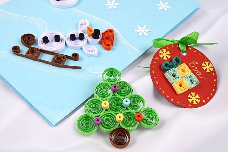 Bricolage en papier pour le Nouvel An - photos et idées