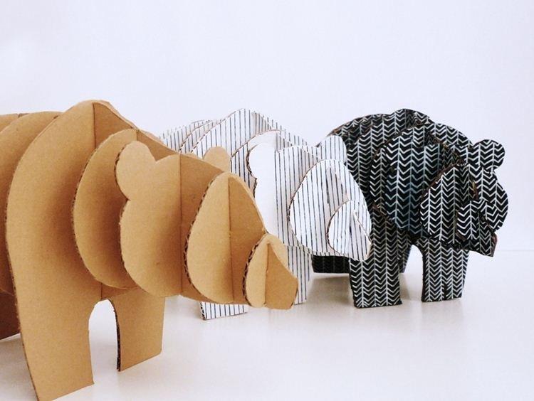 Bricolage en carton - photos et idées