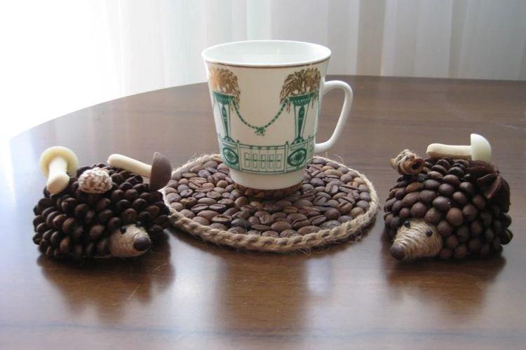 Artisanat à partir de grains de café de vos propres mains - photos et idées