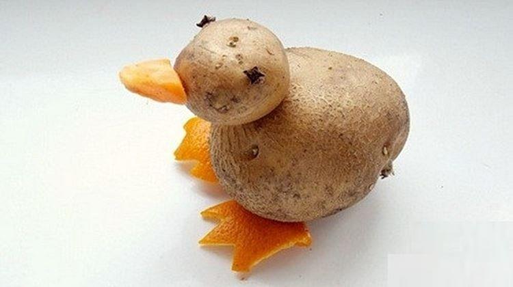 Artisanat de légumes pour la maternelle - photos et idées