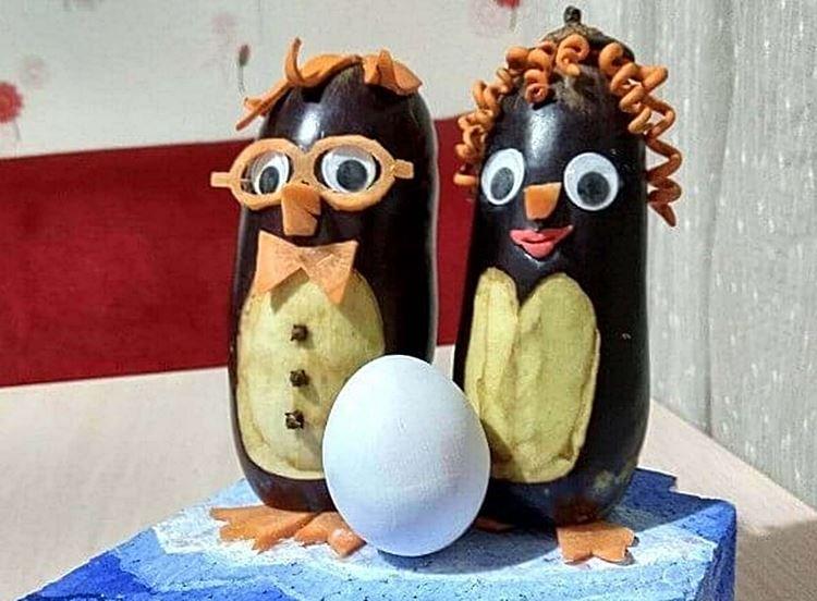 Bricolage des légumes à l'école - photos et idées