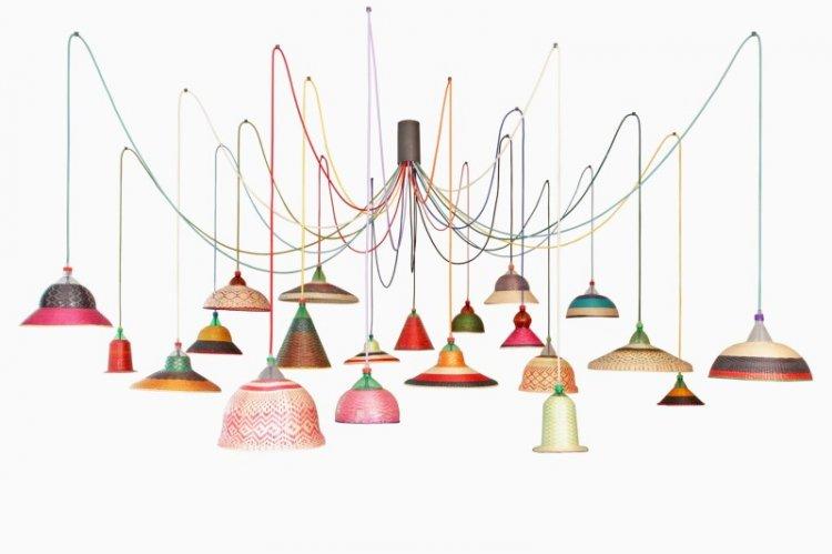 Lampes et abat-jour - Artisanat à partir de bouteilles en plastique de vos propres mains