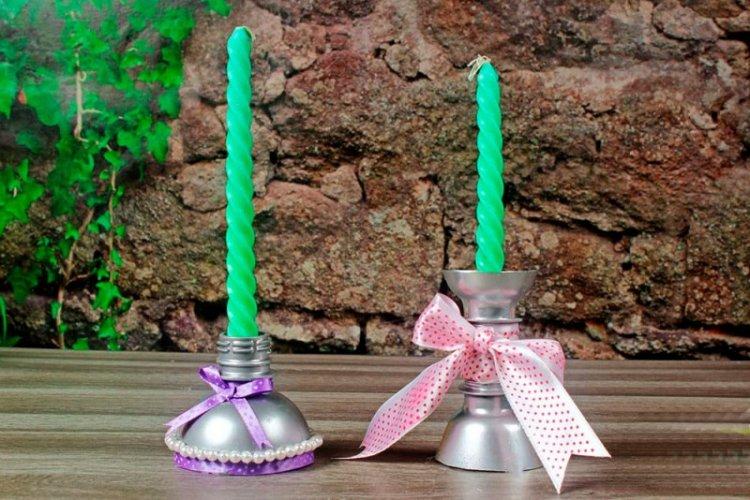 Chandeliers - Bricolage à partir de bouteilles en plastique